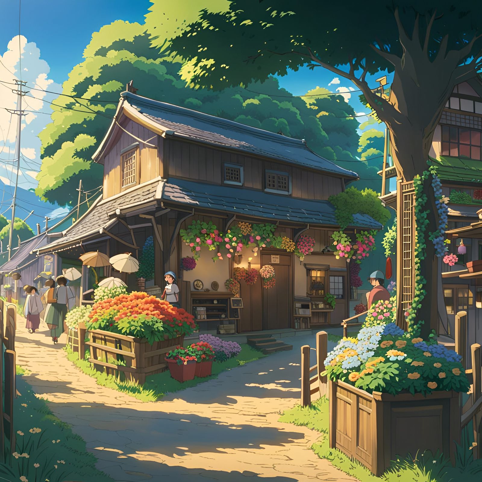 Countryside Village Festival: Anime Key Visual