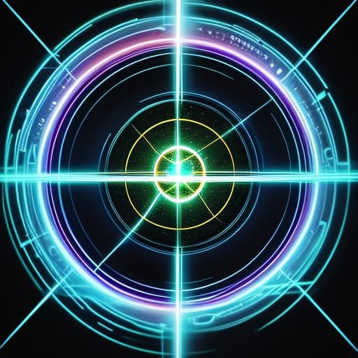 Quantum Disposition: Abstract AI Art