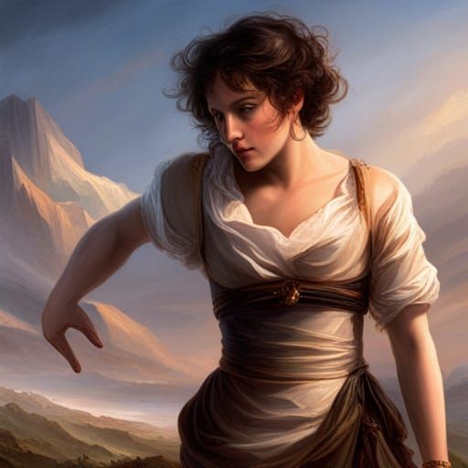 Romantic Vision of Jupiter