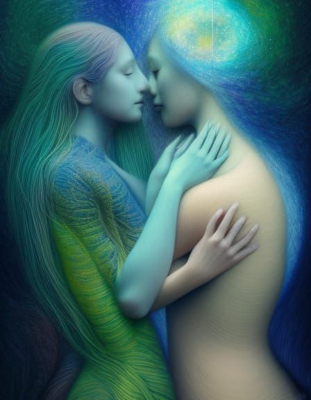 Intimate Embrace: Depth of Human Connection