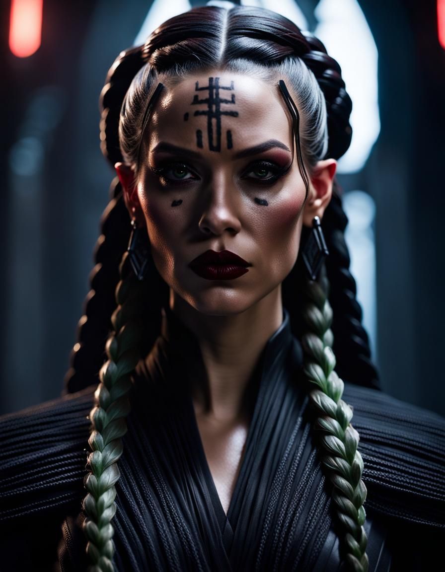 Sith Lord: Cinematic Photography of a Jedi Warrior