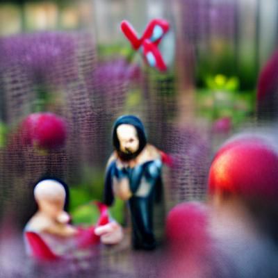 Judas' Betrayal of Jesus Christ in Garden