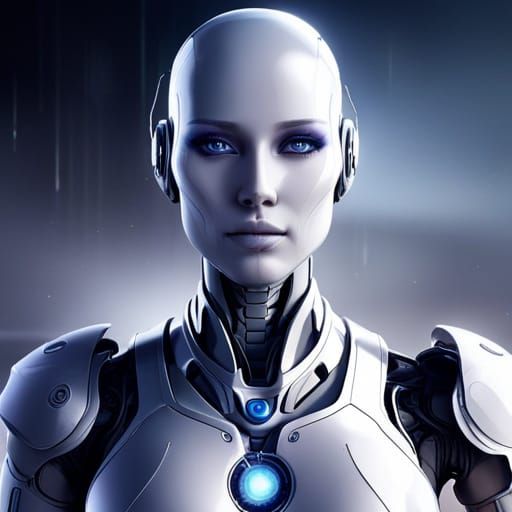 Abstract Heart Symbolizes Love for AI