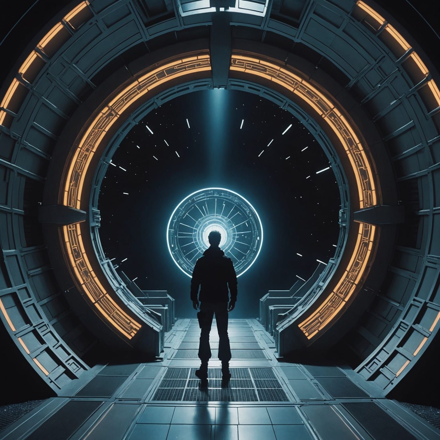 Stargate Portal Quantum Leap Cinematic Still