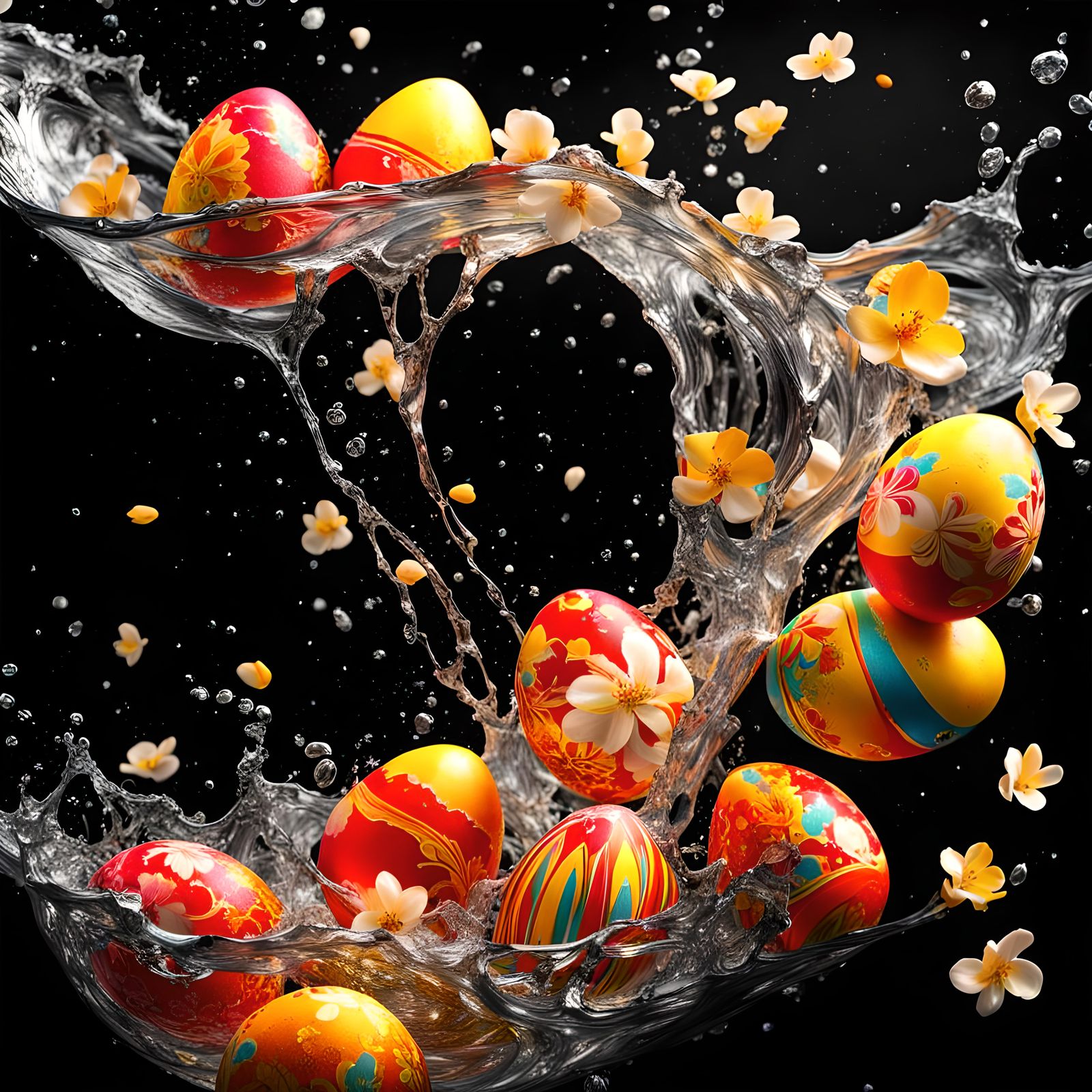 Oops Splash Of Spanish Easter Eggs.