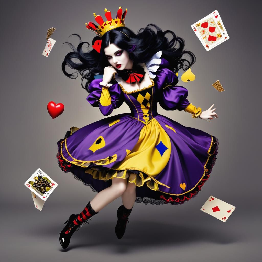 Alice in Wonderland Gothic Fight Scene