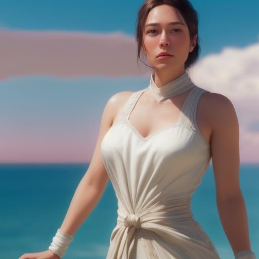 Realistic photo of Elon Musk after his trans woman operation& realistic vibes& feminine vibes& intricately detailed hype...