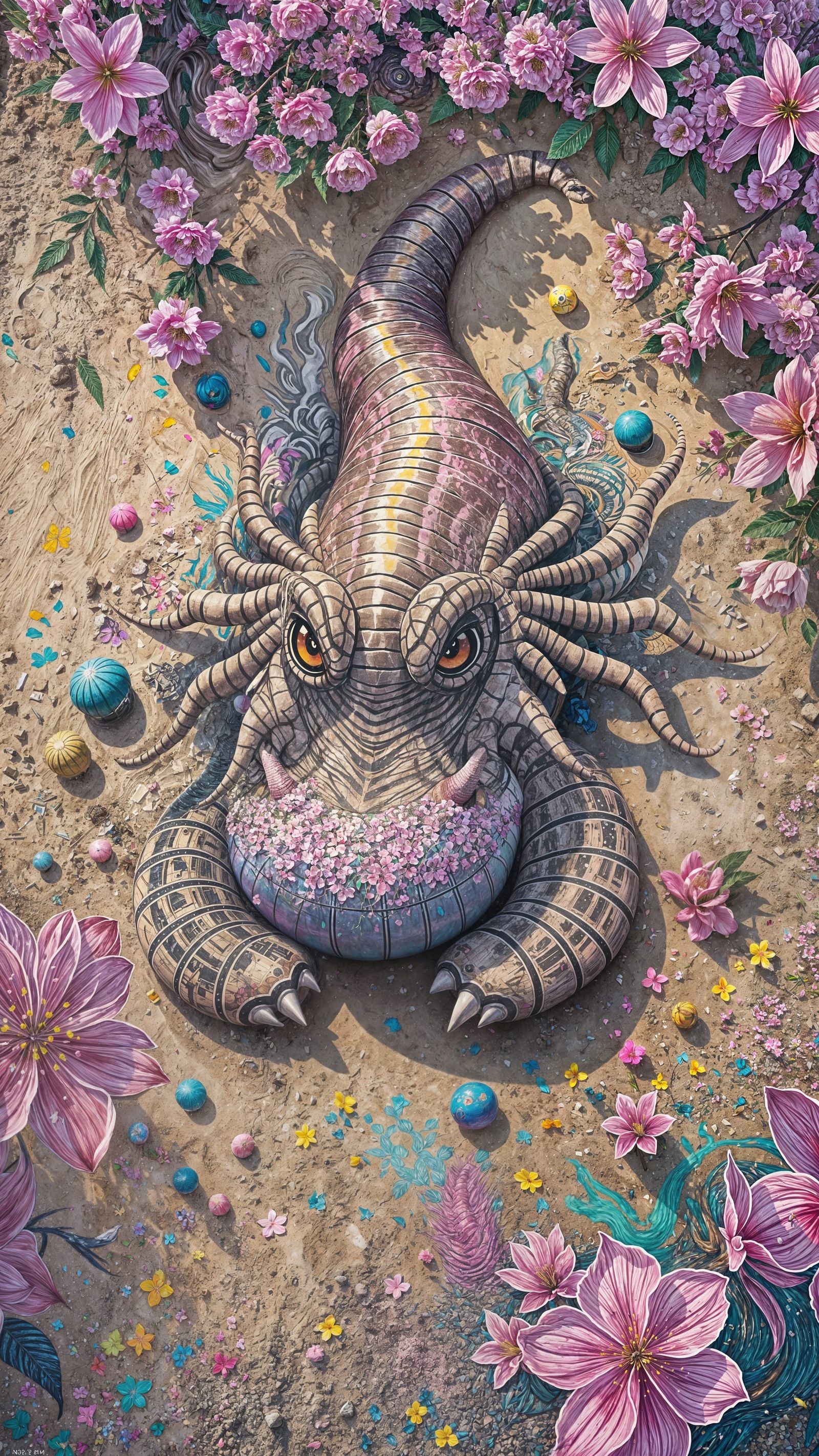 Giant SandStorm Lobster