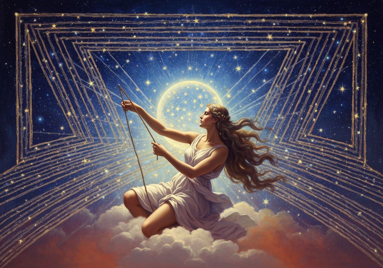 Celestial Weaver Creates Cosmic Tapestry