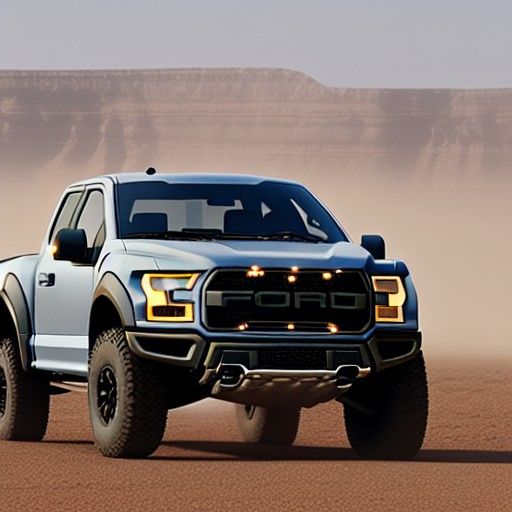 Ford F-150 Raptor: Epic Digital Matte Painting