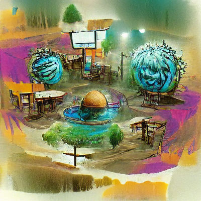 Ethereal Soul Planet Concept Art