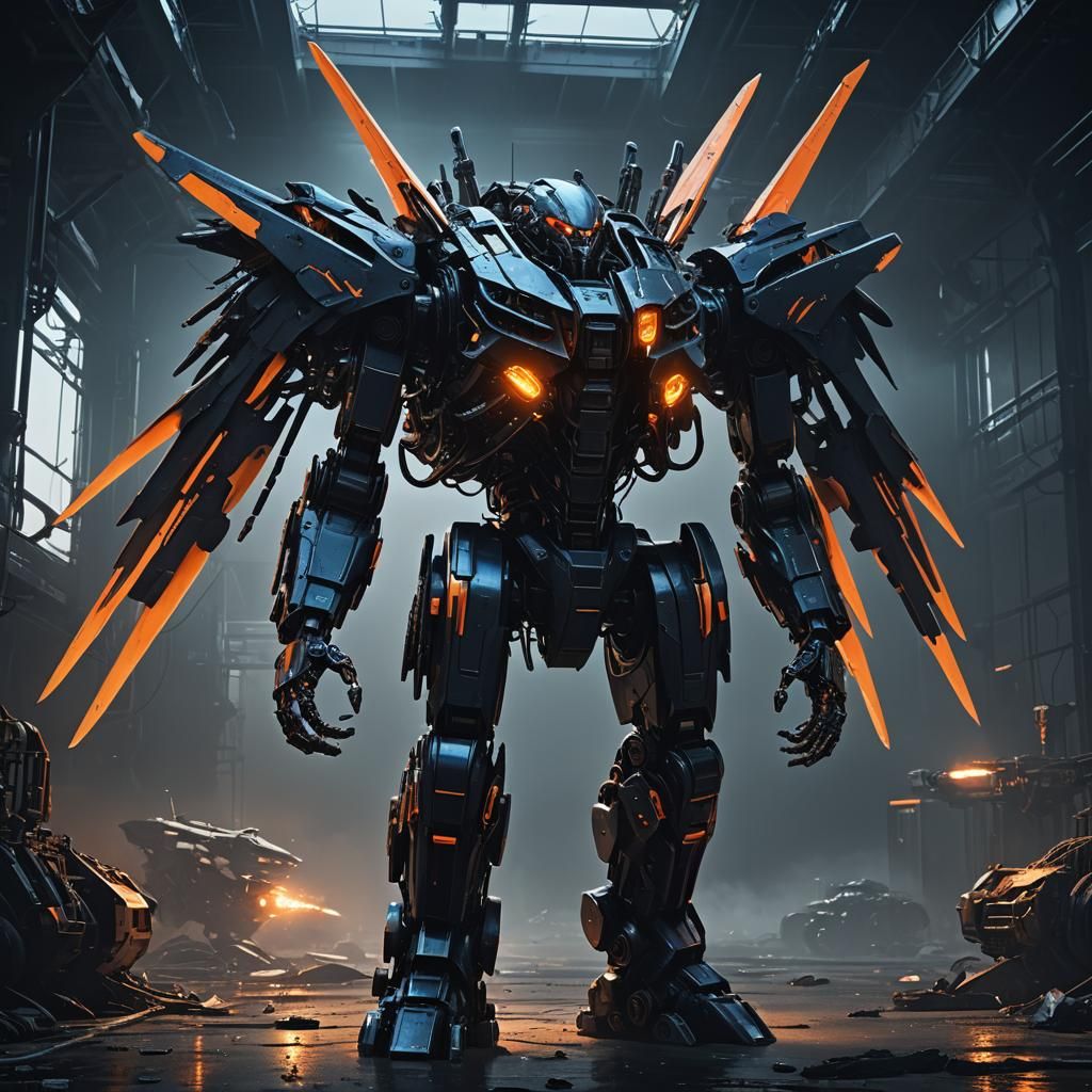 Headless Robotic Exoskeleton with Jet Wings