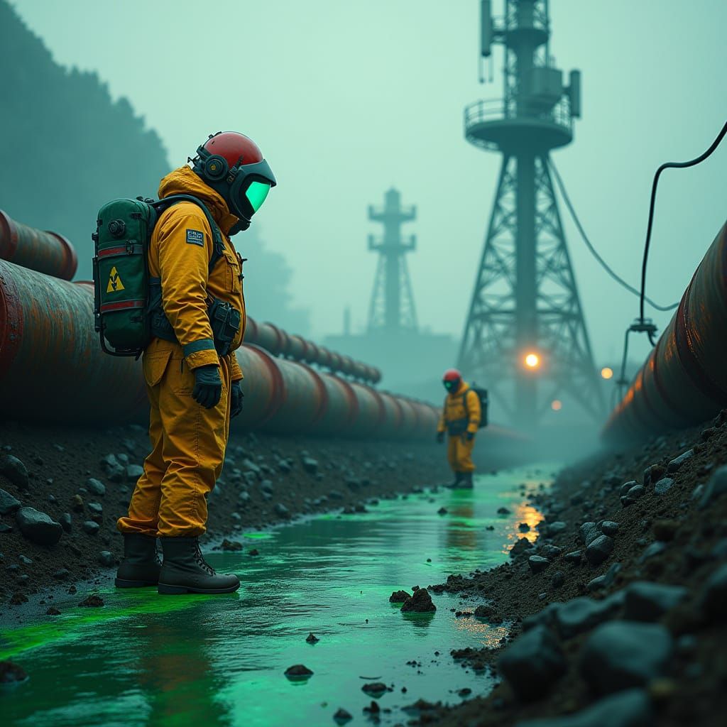 Securing a Devastated Nuclear Site in Hyper-Realism