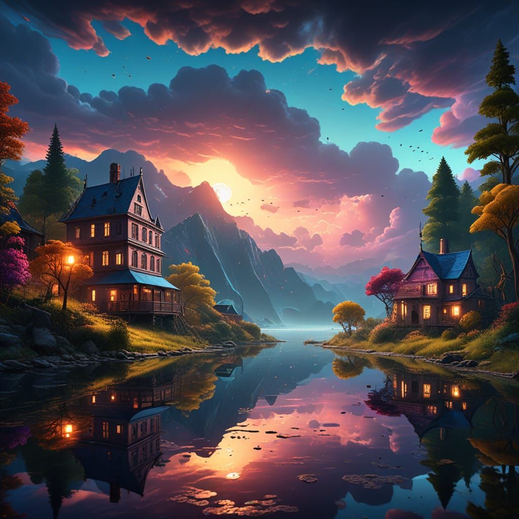 Vibrant Whimsy on the Horizon