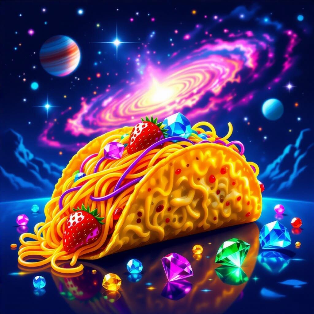 Galactic Taco Feast: A Sci-Fi Food Fantasy