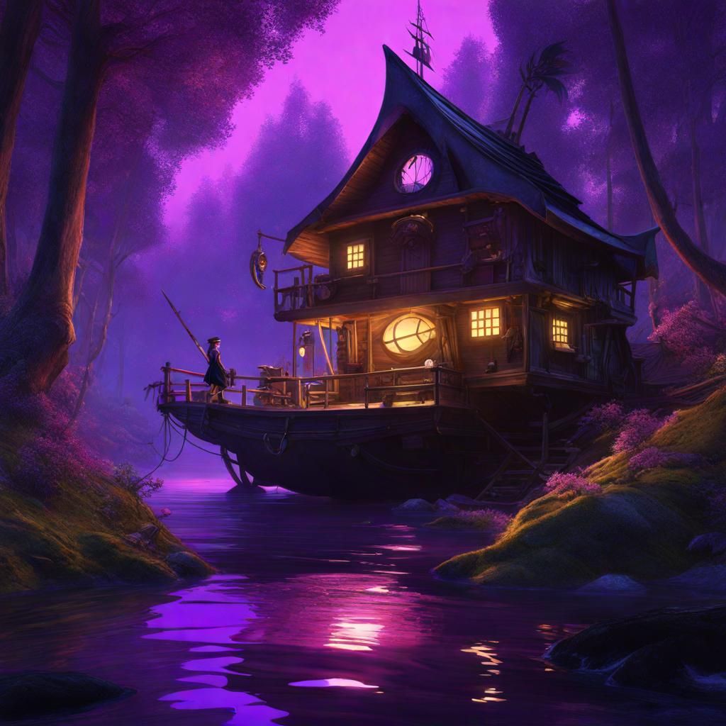 Fairyland Fairy War in Solarpunk Style