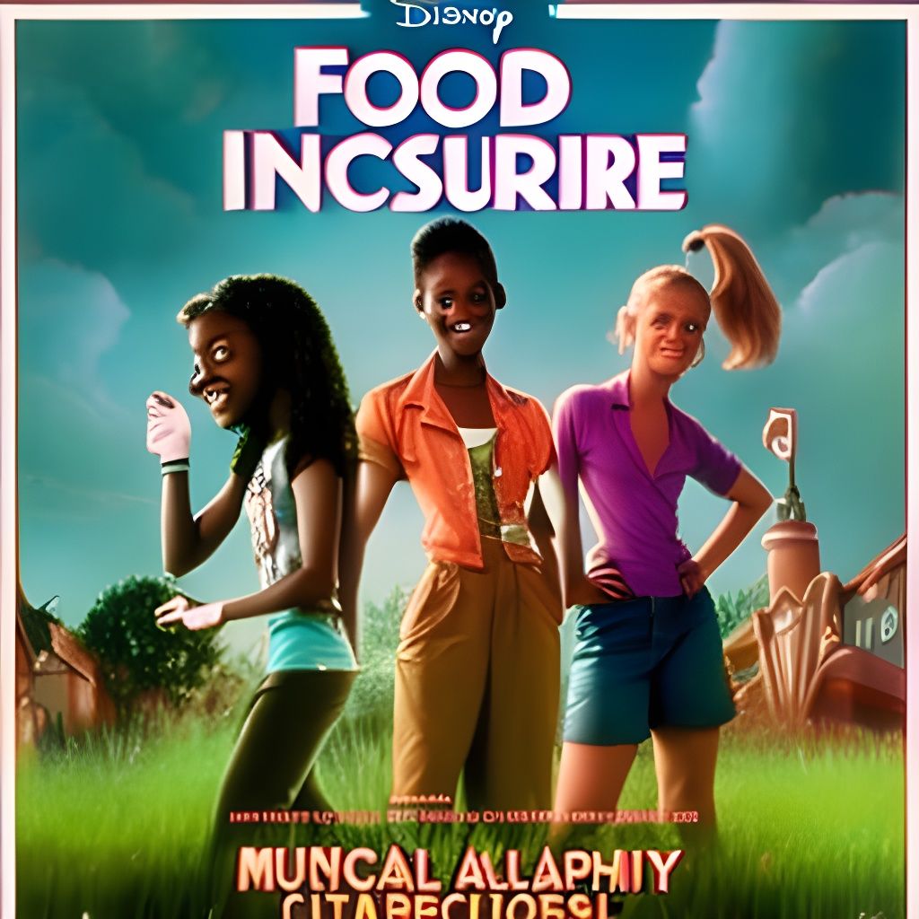 Disney Channel Apocalyptic Movie Poster: Food Insecure