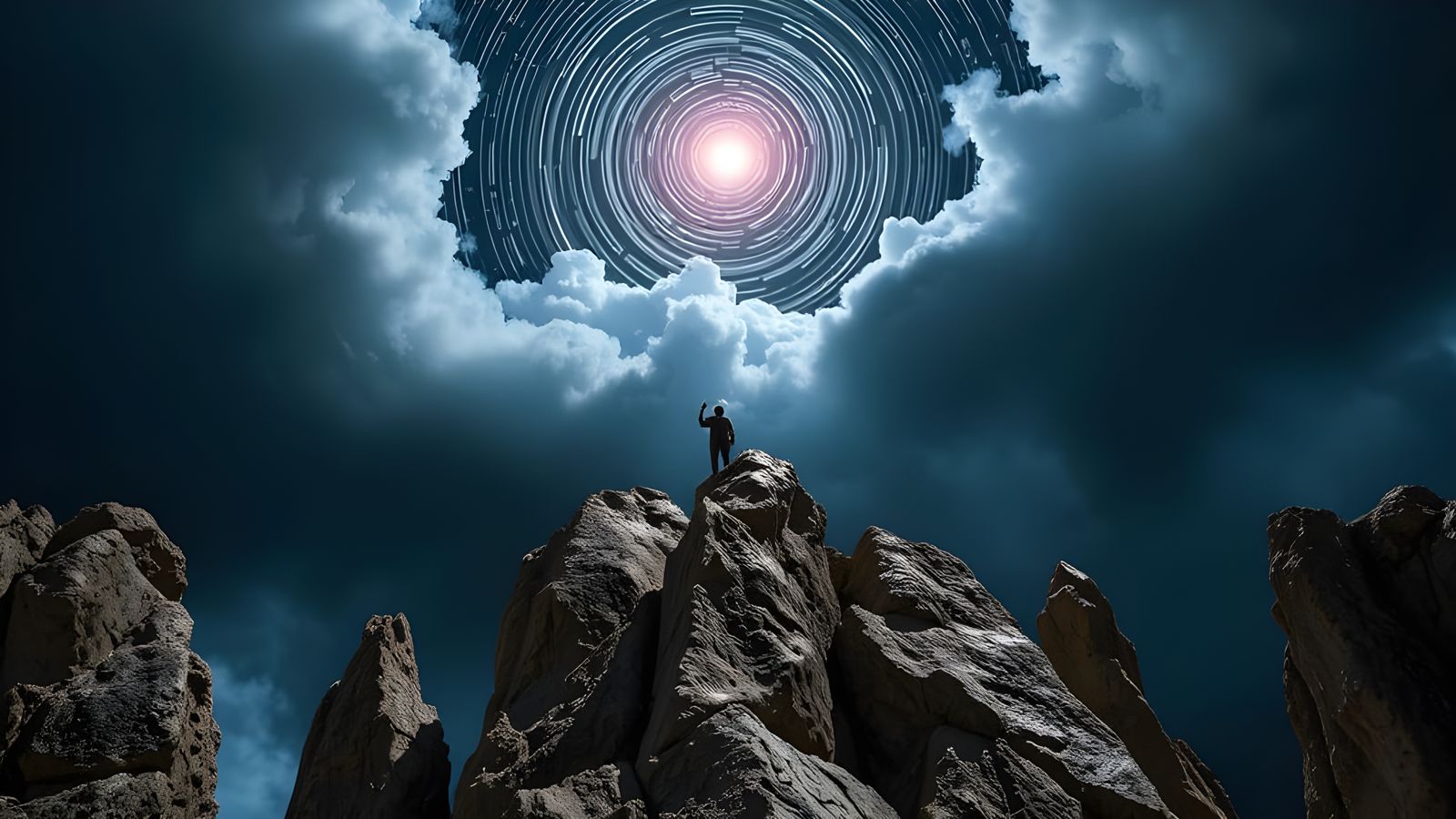 AI Interpretation of a Straight and Narrow Path