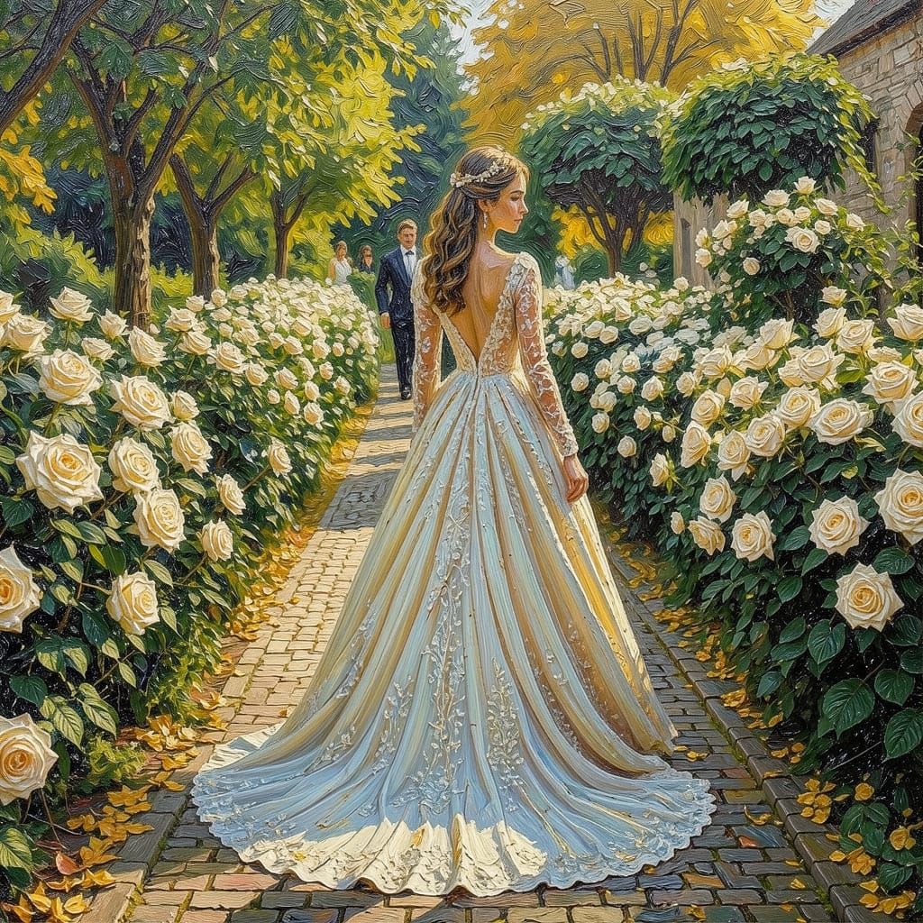 Ethereal Bride in a Fairy-Tale World of Glitter and Gold