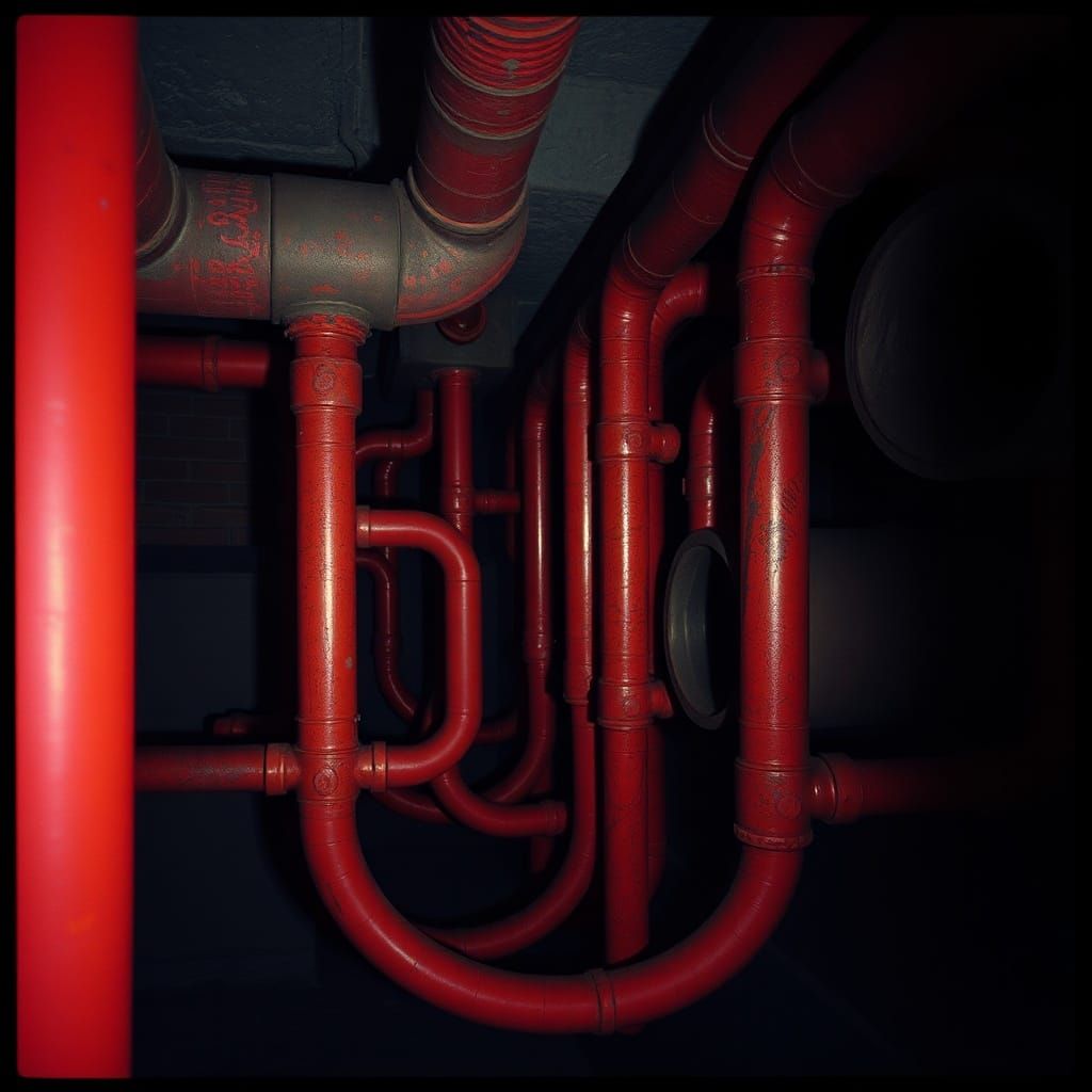 Eerie Copper Pipes and Black Holes