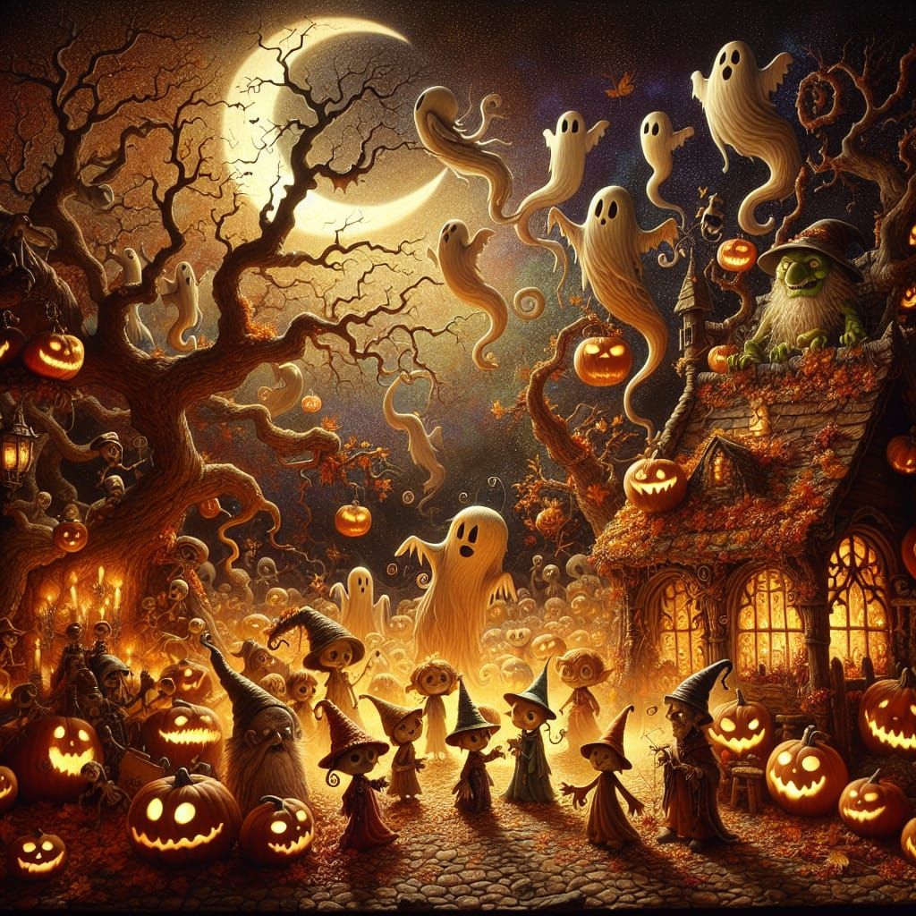 A Gathering of Ghosts, Goblins and Witches