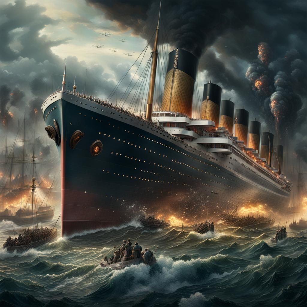 Epic Battle of Armies: A Digital Matte Painting