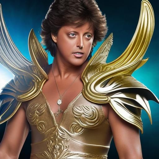 Luis Miguel as Seiya from Saint Seiya