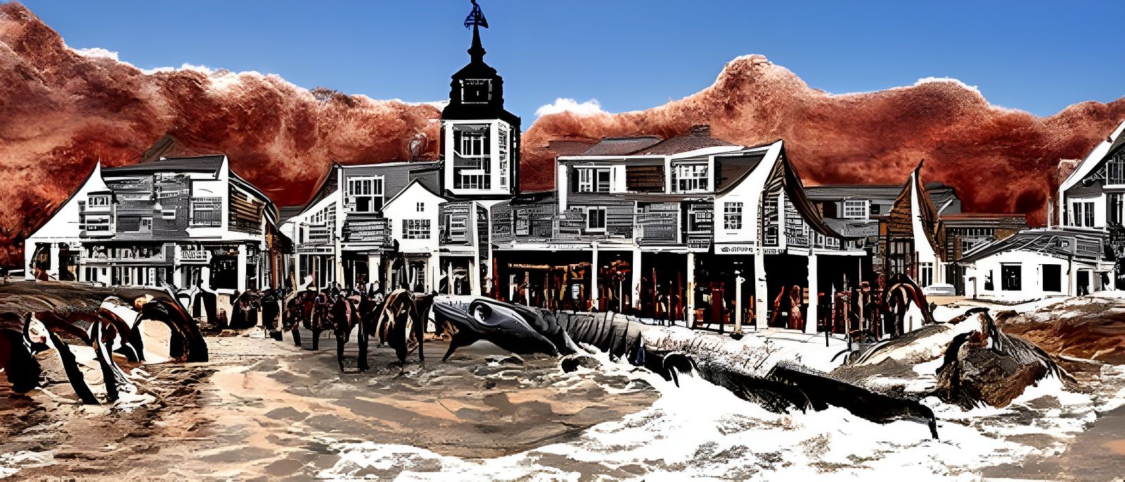 Eldritch Monsters Invade New England Town