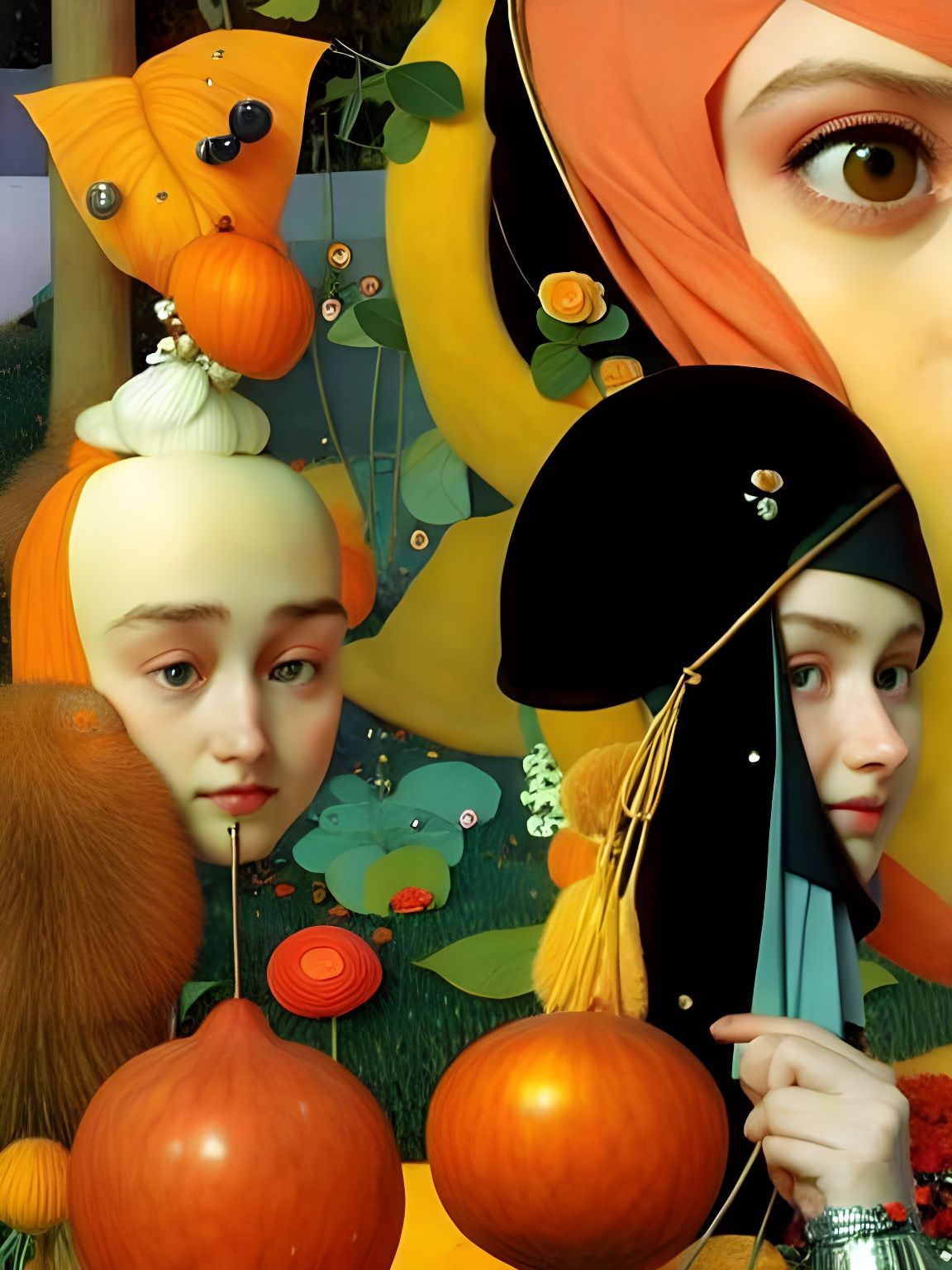 Zero Sum Game: A Striking Hyper-Real Painting