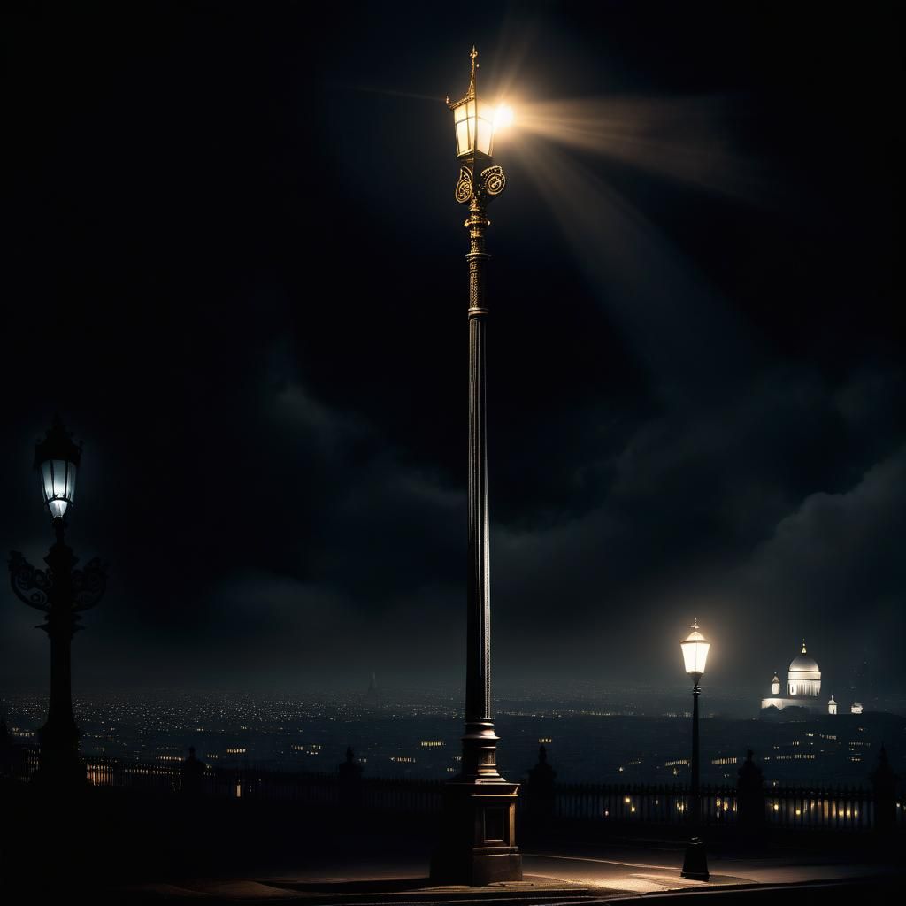 Brooding Angel in Celestial City