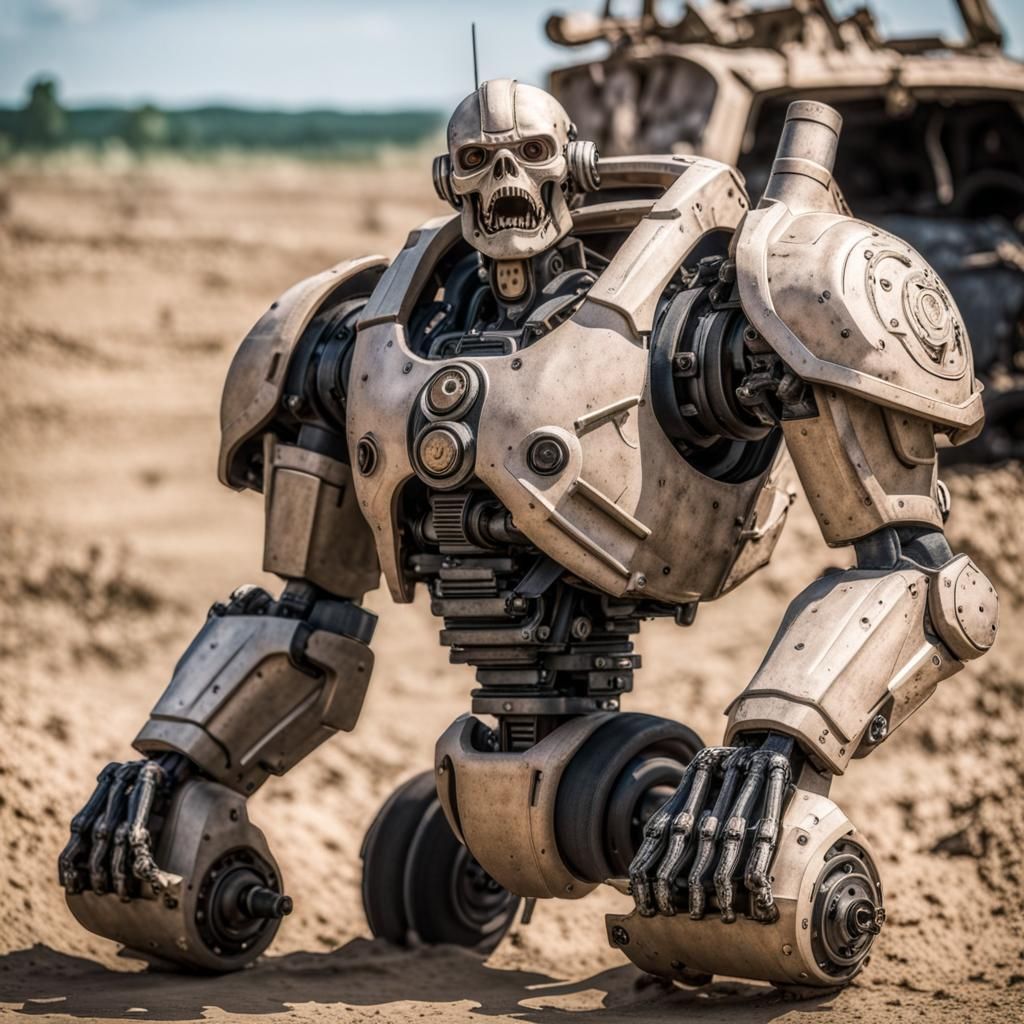 Time Machine Connecting Worlds in Cubist Style