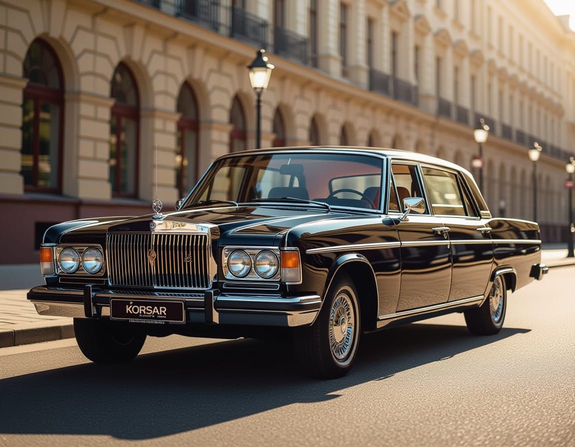 Executive Volga Limousine with Chrome Accents