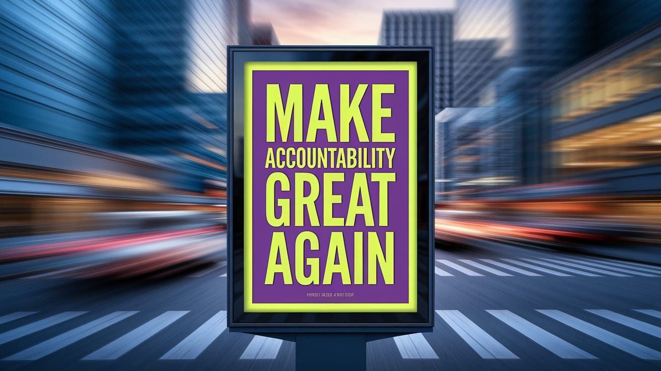 Epic Cityscape Mural Declaring Accountability