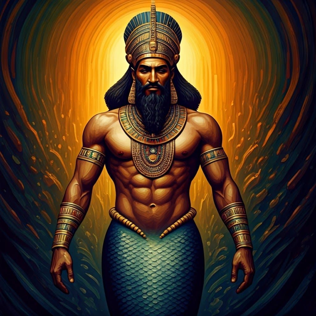 Abgal are a ancient race of Mermen from early Sumerian Mytho...