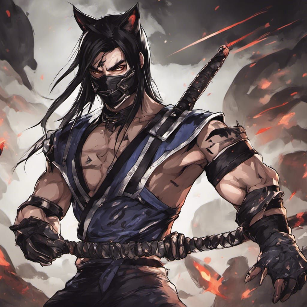 Kabal Cosplay: Anime-Style Mortal Kombat Character