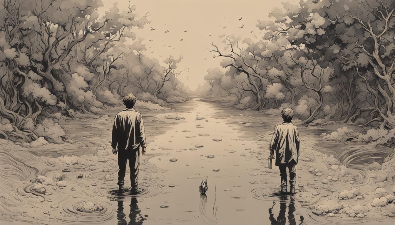 Anime Style Key Visual Inspired by Japanese Manga