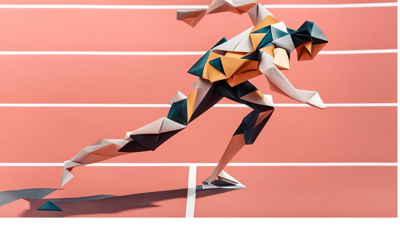 Origami Paper Folds: Papercraft Art in 8K