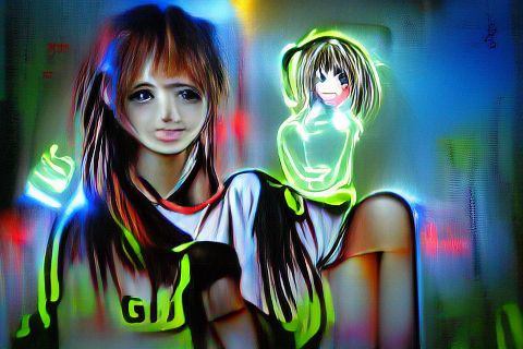 Anime Style Character Portrait