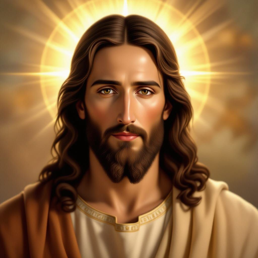 Divine Jesus Christ in Renaissance Style
