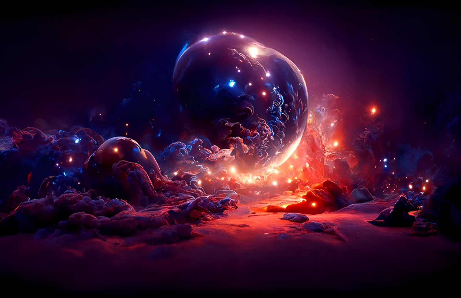 Cosmic Night Sky: Galactic Zen in Unreal Engine