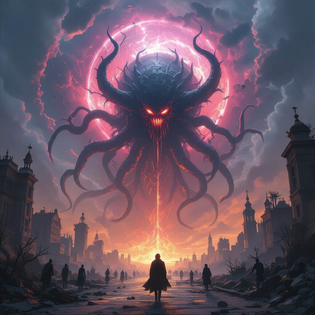 Azathoth: Epic Cinematic Digital Matte Painting