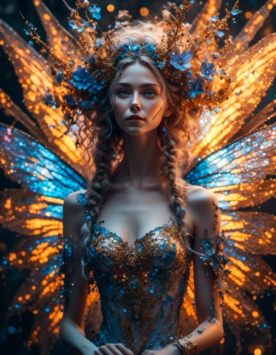 Ethereal Fairy Portrait in Photorealistic 8k