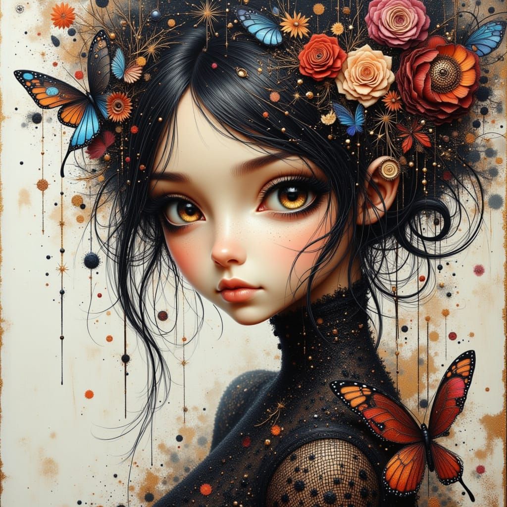 Bohemian Whimsy and Divine Oil Artistry