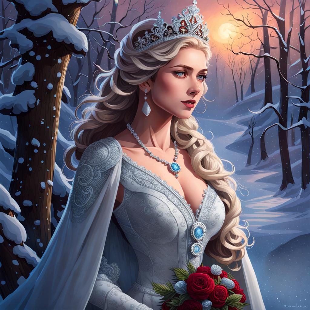 Detailed Bioluminescent Gothic Fantasy Art in HDR