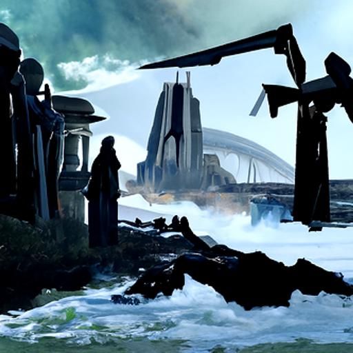 The End of the Jedi Order: Matte Painting