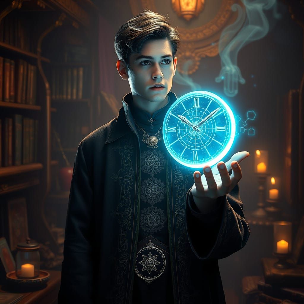 Timekeeper in a Mystic Realm