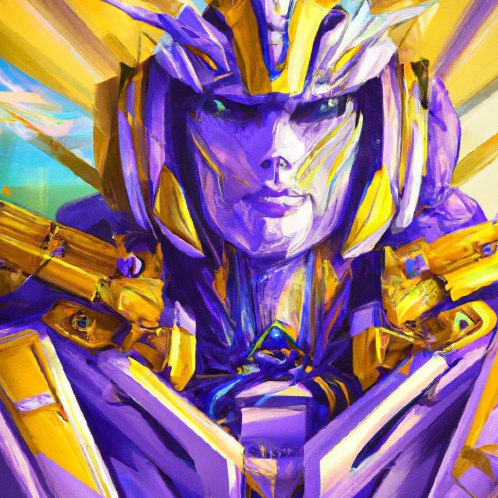 Lavender Autobot Transformer Concept Art