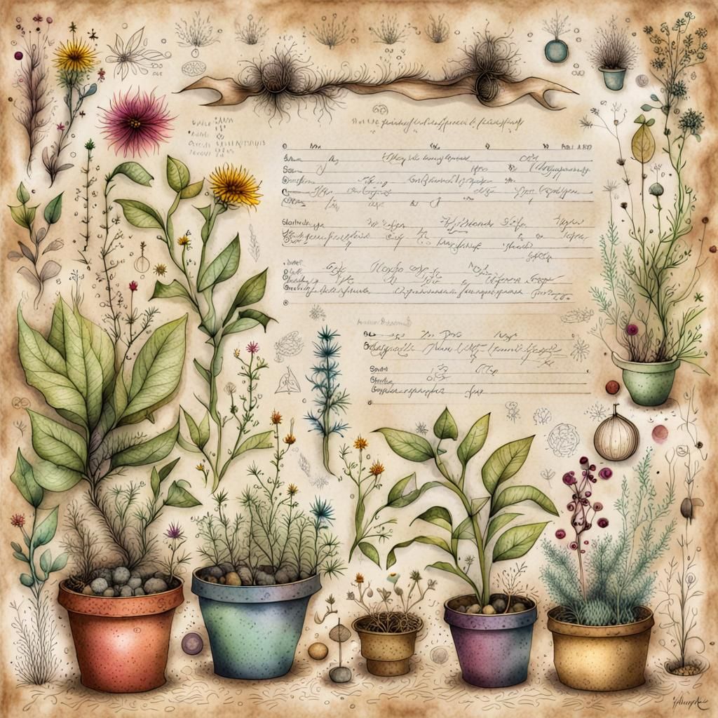 Magical Plants Illustrated Gardener's Guide