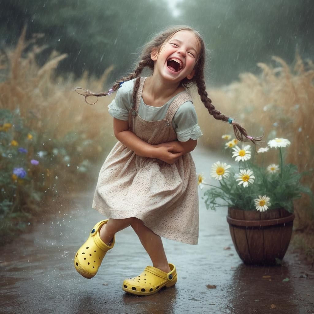 Caught in a giggle storm