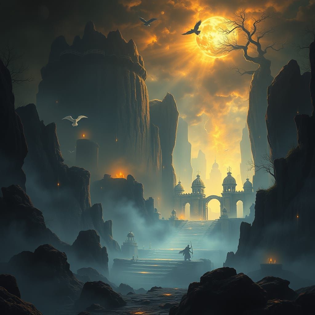 Ethereal Baltic Mythology: Dark, Symbolic Realm of Daïnos